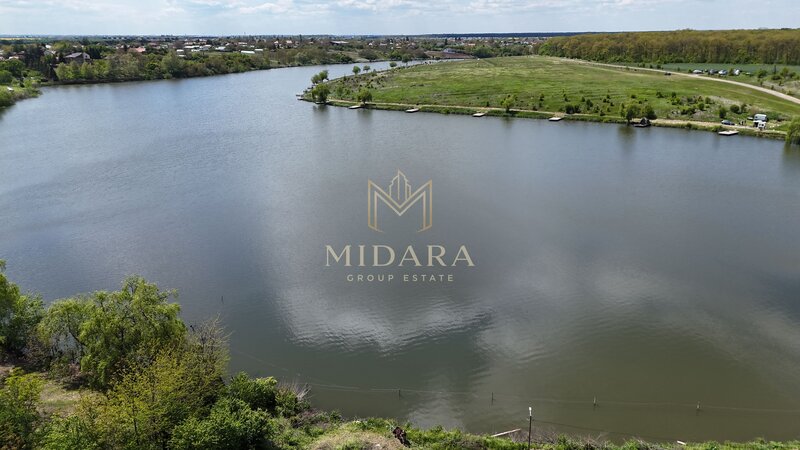 Moara Vlasiei casa + teren 887 mp, priveliste catre lac si padure
