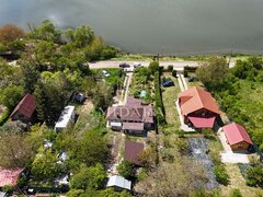 Moara Vlasiei casa + teren 887 mp, priveliste catre lac si padure